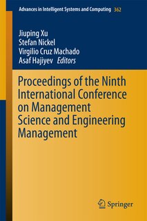 Front cover_Proceedings of the Ninth International Conference on Management Science and Engineering Management