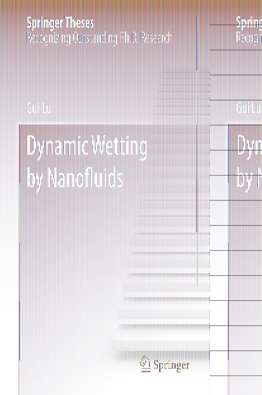 Front cover_Dynamic Wetting By Nanofluids