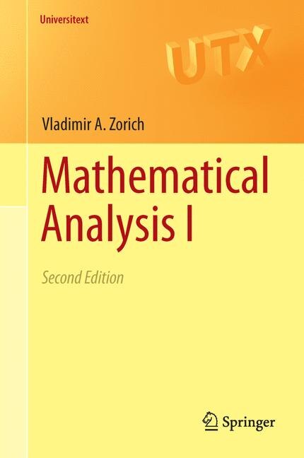 Couverture_Mathematical Analysis I