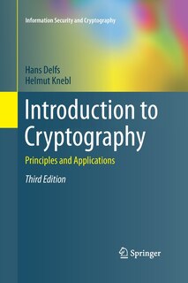 Front cover_Introduction To Cryptography