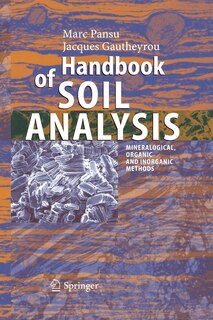 Front cover_Handbook Of Soil Analysis