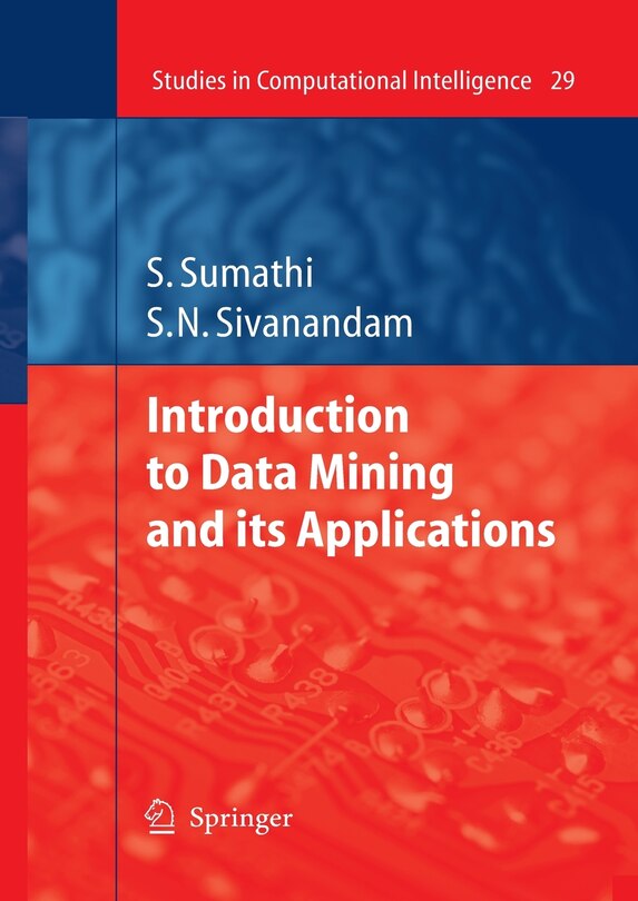 Couverture_Introduction To Data Mining And Its Applications