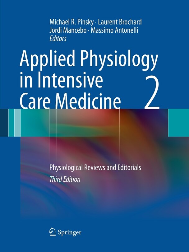 Front cover_Applied Physiology In Intensive Care Medicine 2