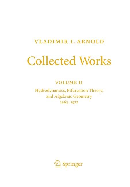 Couverture_Vladimir I. Arnold - Collected Works