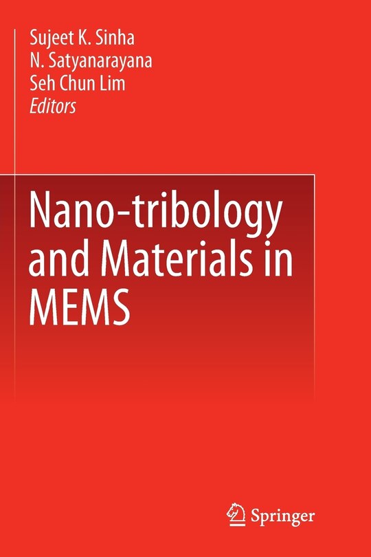 Front cover_Nano-tribology And Materials In Mems