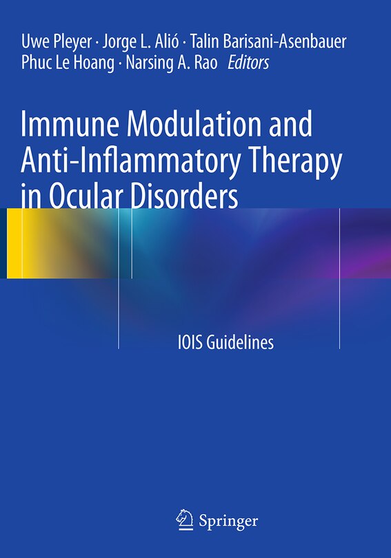 Front cover_Immune Modulation And Anti-inflammatory Therapy In Ocular Disorders