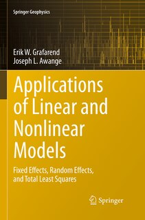 Front cover_Applications Of Linear And Nonlinear Models