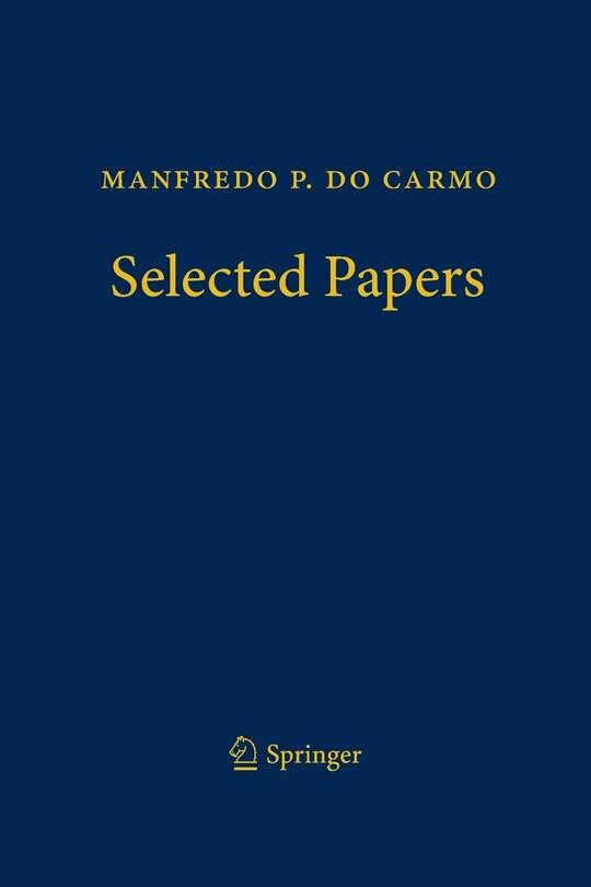 Couverture_Manfredo P. Do Carmo - Selected Papers