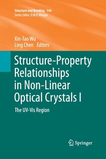 Front cover_Structure-property Relationships In Non-linear Optical Crystals I