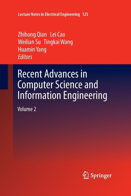 Front cover_Recent Advances In Computer Science And Information Engineering