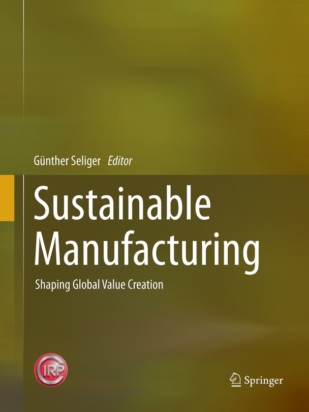 Front cover_Sustainable Manufacturing
