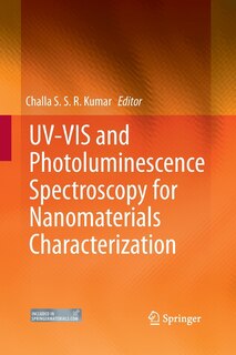 Front cover_Uv-vis And Photoluminescence Spectroscopy For Nanomaterials Characterization