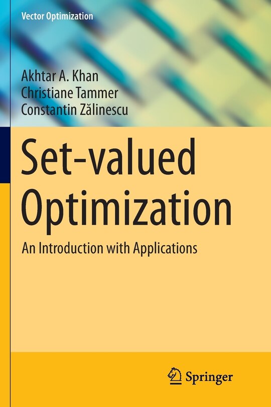 Front cover_Set-valued Optimization