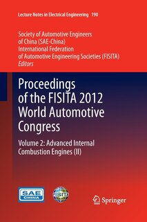 Front cover_Proceedings Of The Fisita 2012 World Automotive Congress