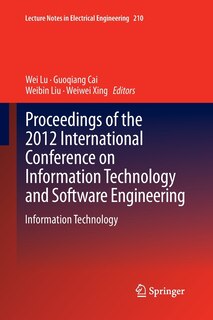 Front cover_Proceedings Of The 2012 International Conference On Information Technology And Software Engineering