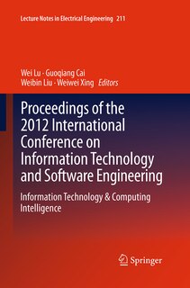 Front cover_Proceedings Of The 2012 International Conference On Information Technology And Software Engineering