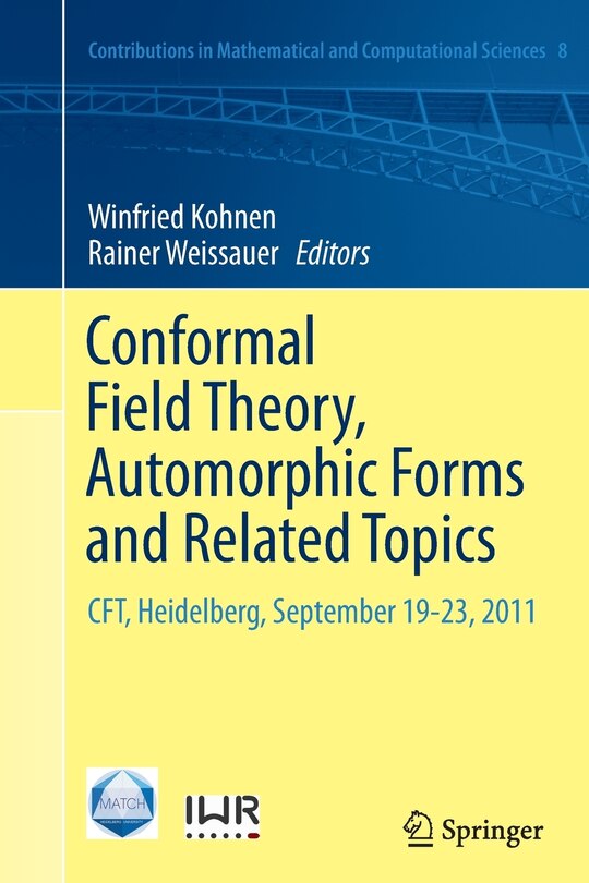 Couverture_Conformal Field Theory, Automorphic Forms And Related Topics