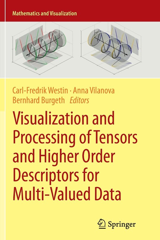 Couverture_Visualization And Processing Of Tensors And Higher Order Descriptors For Multi-valued Data