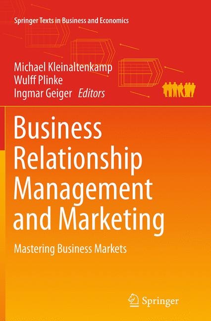 Front cover_Business Relationship Management And Marketing