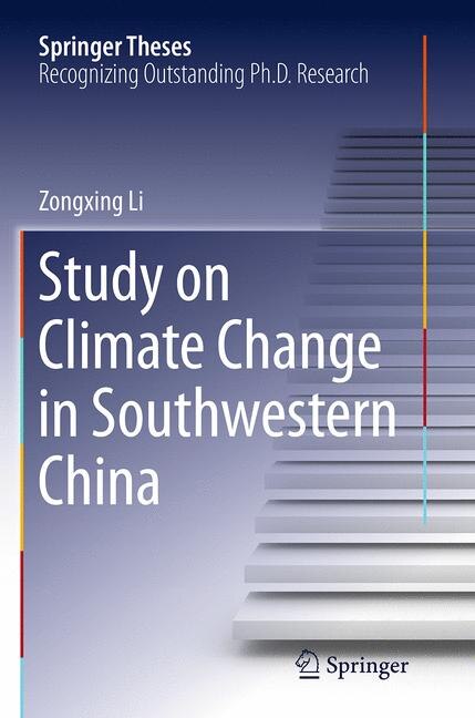 Front cover_Study On Climate Change In Southwestern China
