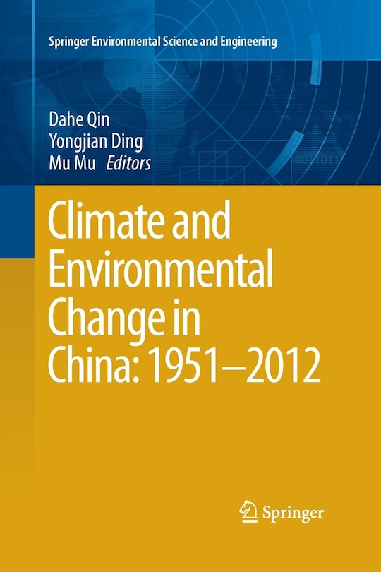 Front cover_Climate And Environmental Change In China