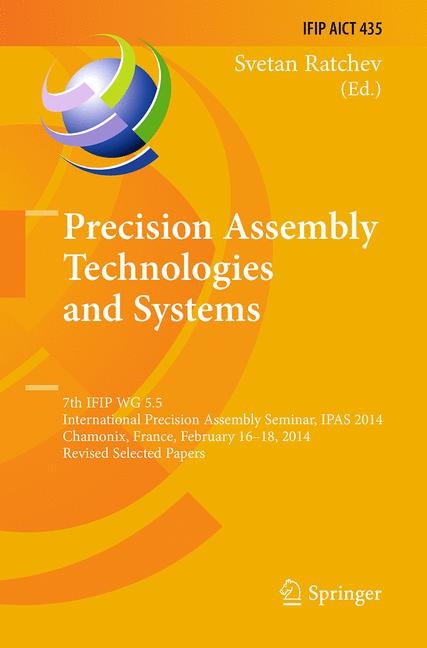 Front cover_Precision Assembly Technologies and Systems