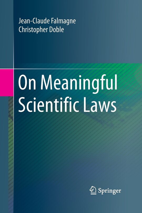 Front cover_On Meaningful Scientific Laws