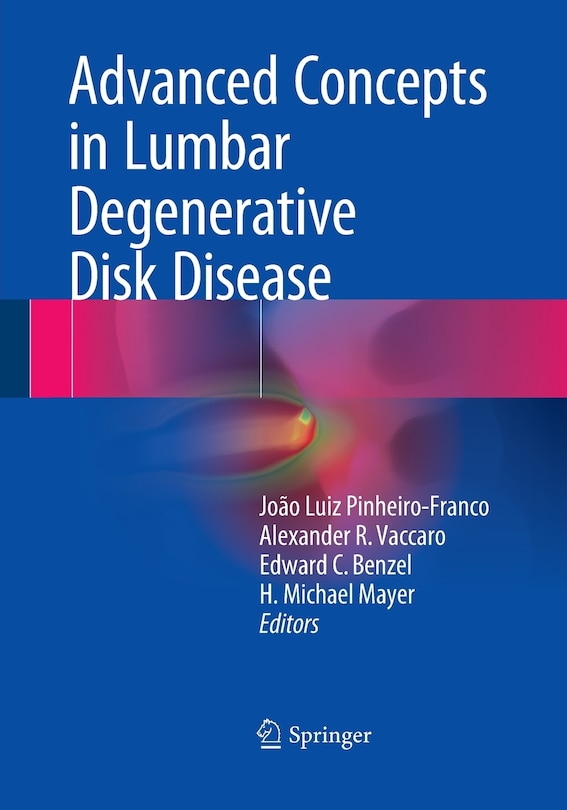 Couverture_Advanced Concepts In Lumbar Degenerative Disk Disease