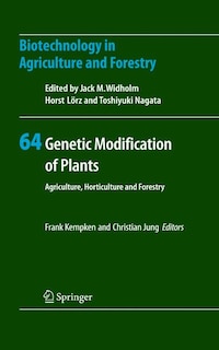 Front cover_Genetic Modification Of Plants