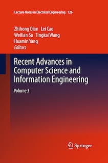 Couverture_Recent Advances In Computer Science And Information Engineering