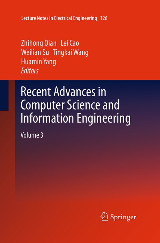 Couverture_Recent Advances In Computer Science And Information Engineering