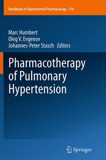 Couverture_Pharmacotherapy Of Pulmonary Hypertension