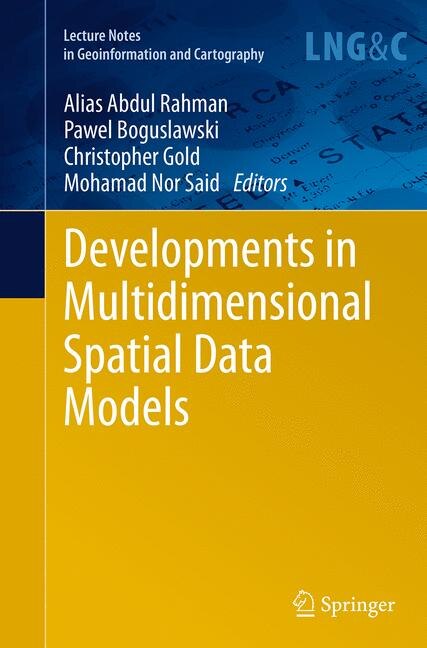 Front cover_Developments In Multidimensional Spatial Data Models