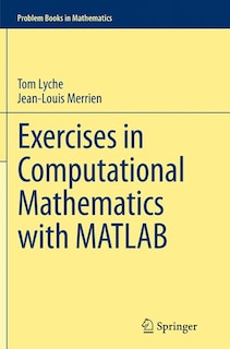 Couverture_Exercises In Computational Mathematics With Matlab