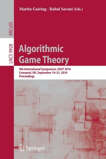 Couverture_Algorithmic Game Theory