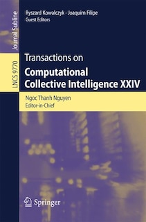 Couverture_Transactions On Computational Collective Intelligence Xxiv