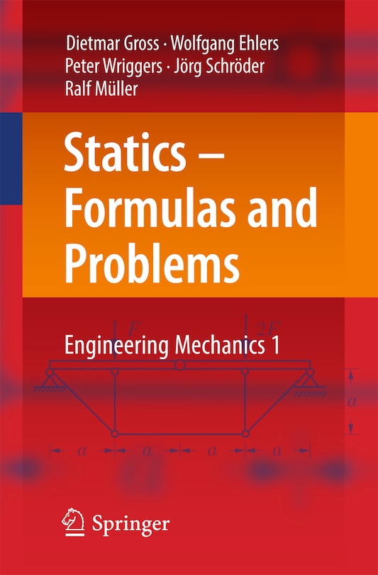 Front cover_Statics - Formulas And Problems