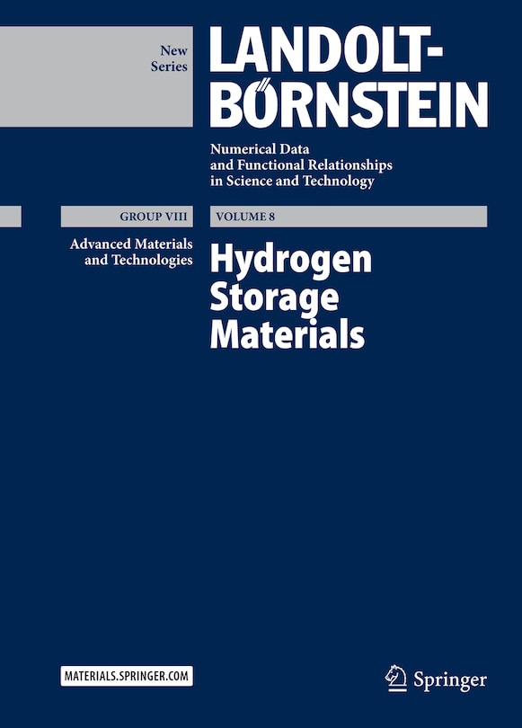 Front cover_Hydrogen Storage Materials