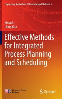 Couverture_Effective Methods For Integrated Process Planning And Scheduling