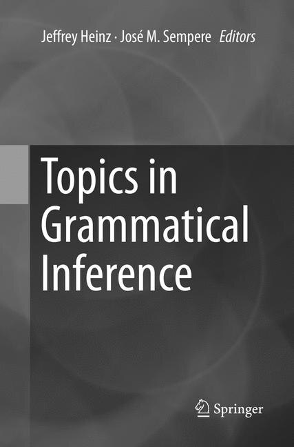 Topics In Grammatical Inference