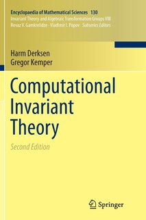 Front cover_Computational Invariant Theory