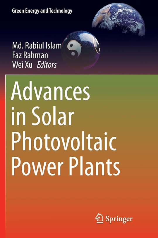 Front cover_Advances In Solar Photovoltaic Power Plants