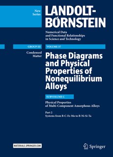 Front cover_Phase Diagrams and Physical Properties of Nonequilibrium Alloys