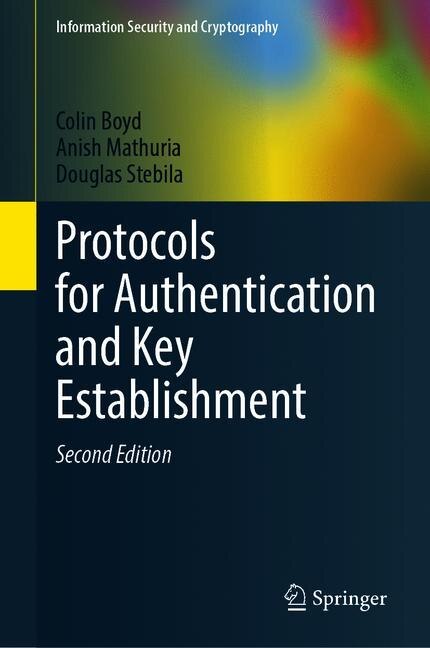 Front cover_Protocols For Authentication And Key Establishment