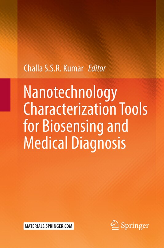 Front cover_Nanotechnology Characterization Tools For Biosensing And Medical Diagnosis