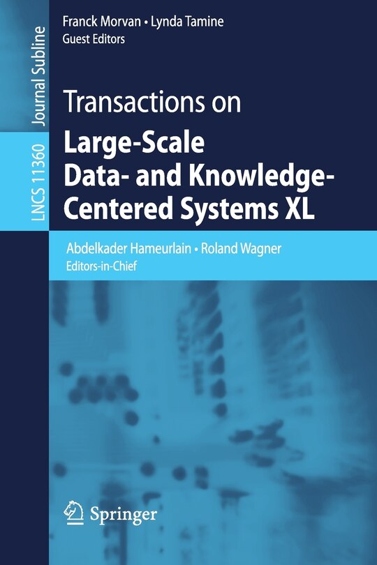 Couverture_Transactions On Large-scale Data- And Knowledge-centered Systems Xl