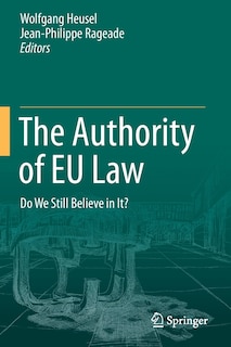 Front cover_The Authority Of Eu Law