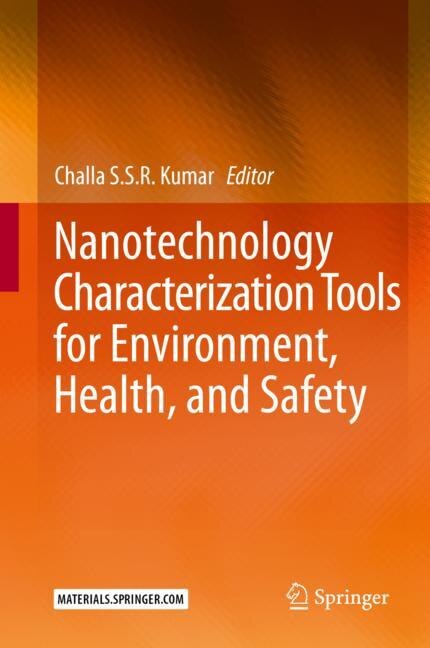 Front cover_Nanotechnology Characterization Tools For Environment, Health, And Safety