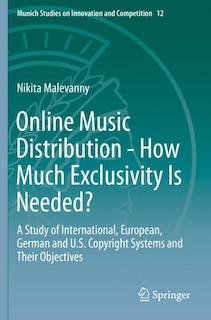 Front cover_Online Music Distribution - How Much Exclusivity Is Needed?