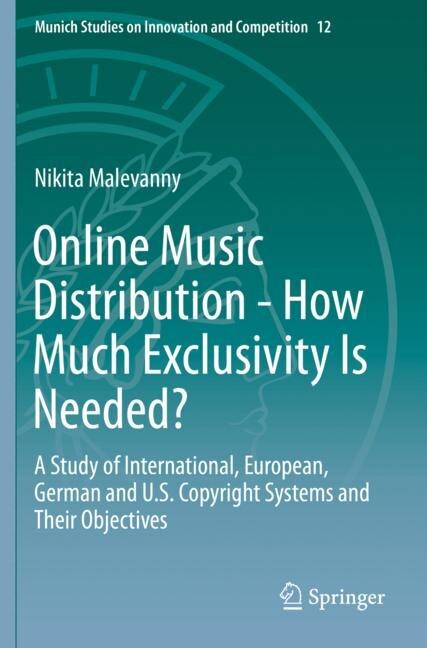 Front cover_Online Music Distribution - How Much Exclusivity Is Needed?
